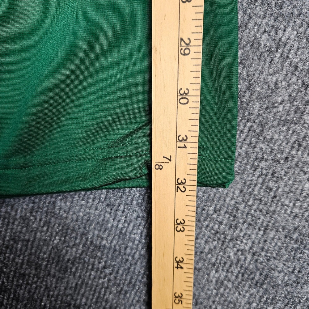 Vintage Adidas Track Pants Men's XL Green Orange Three Stripe Baggy Y2K 2000s - Picture 5 of 12